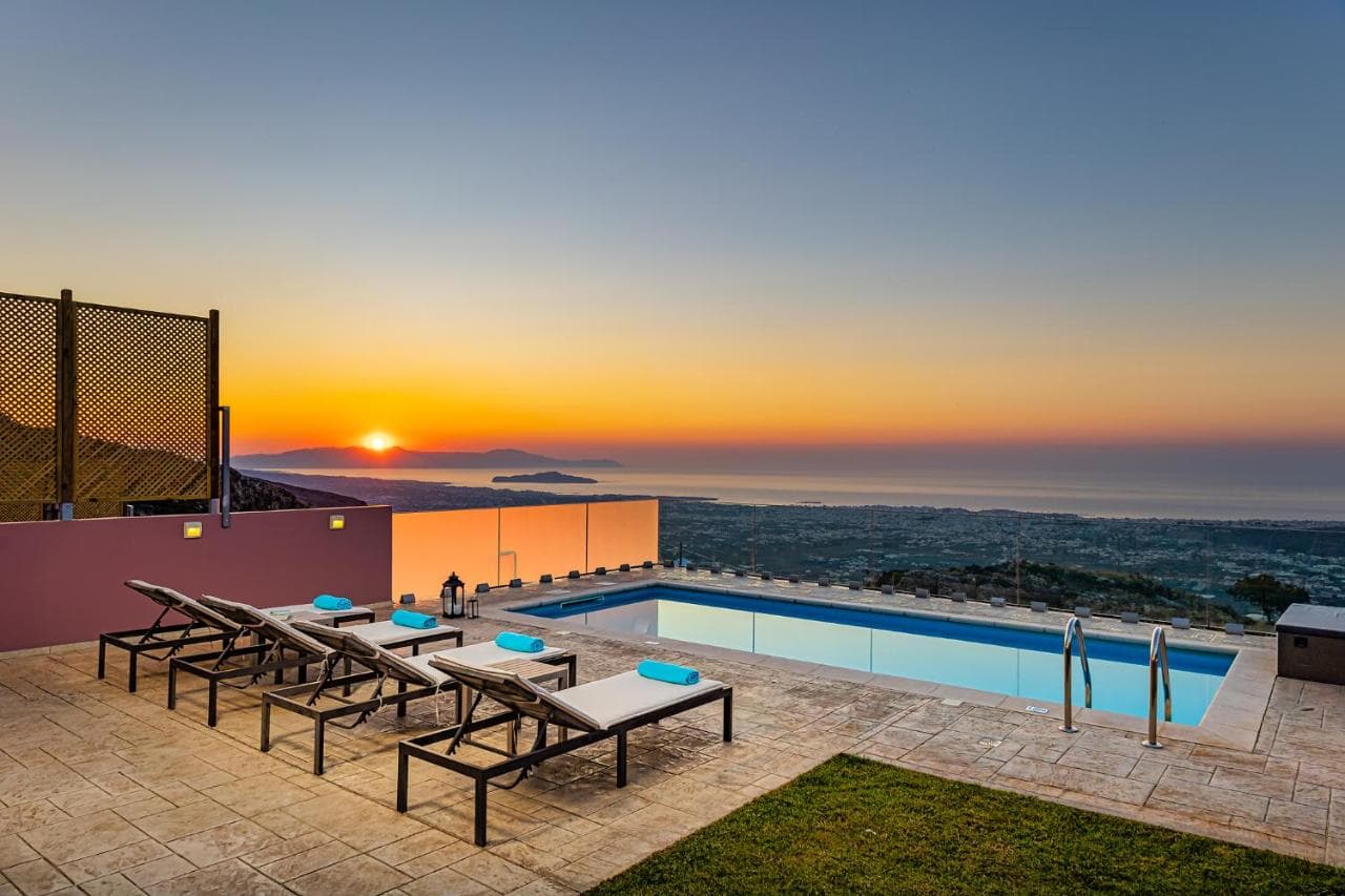 Villa Nektar with private ecologic pool and amazing view!